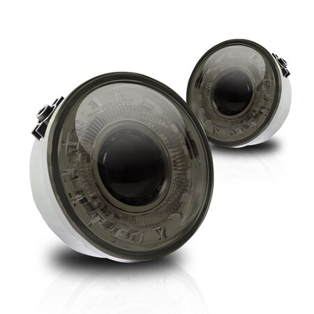 Winjet Halo Projectorfog Lights - Smoke CFWJ-0155-S